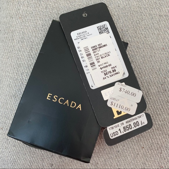 Escada Colorblock Dress - Picture 8 of 8